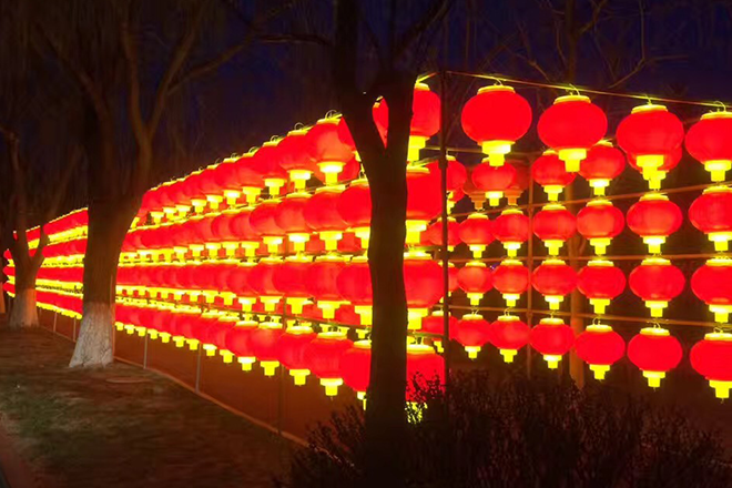 重慶市燈籠亮化項目